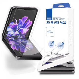 Folia ochronne Whitestone All-in-one Samsung Galaxy Z Flip 5 Clear 2+2 PACK]