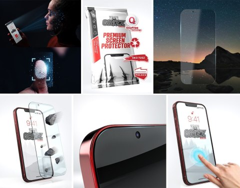 Szkło hybrydowe GrizzGlass HybridGlass do Xiaomi Redmi 12