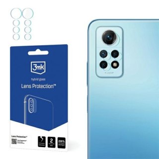 Szkło hybrydowe na obiektyw aparatu 3MK Lens Protection Xiaomi Redmi Note 12 Pro 4G [4 PACK]