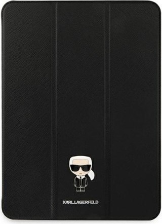 Etui Karl Lagerfeld KLFC11OKMK Apple iPad Pro 11 2021 (3. generacji) Book Cover czarny/black Saffiano Karl Iconic