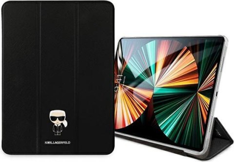 Etui Karl Lagerfeld KLFC11OKMK Apple iPad Pro 11 2021 (3. generacji) Book Cover czarny/black Saffiano Karl Iconic