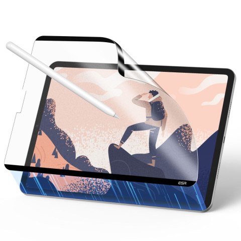 Folia ESR Paper Feel Magnetic Apple iPad Pro 11 2020/2021 (2, 3 gen)/iPad Air 10.9 2020/2022 (4, 5 gen) Matte Clear