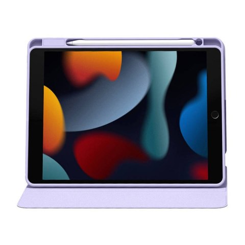 Etui magnetyczne Baseus Minimalist Apple iPad 10.2 2019/2020/2021 (7., 8. i 9. generacji) (fioletowy)