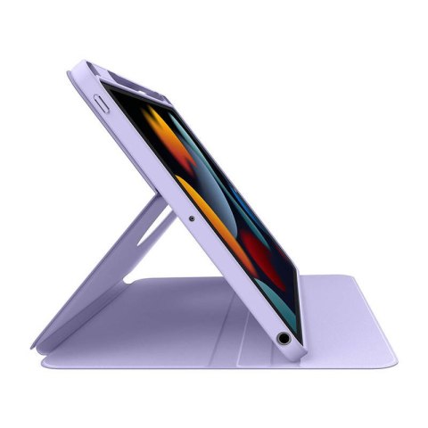 Etui magnetyczne Baseus Minimalist Apple iPad 10.2 2019/2020/2021 (7., 8. i 9. generacji) (fioletowy)