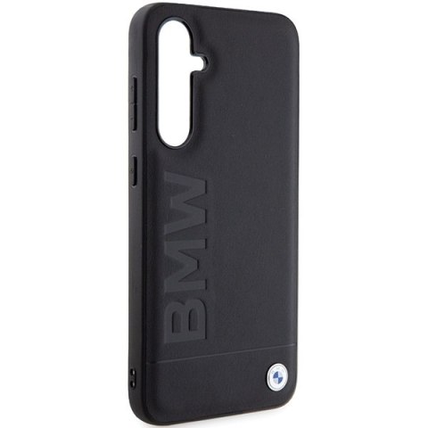 Etui BMW BMHCS23FESLLBK Samsung Galaxy S23 FE Leather Hot Stamp czarny/black