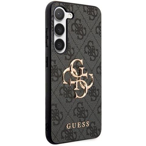 Etui Guess GUHCS23FE4GMGGR Samsung Galaxy S23 FE hardcase 4G Big Metal Logo szary/grey