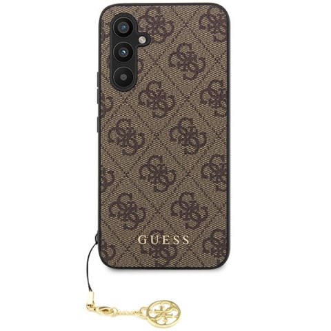 Etui Guess GUHCS23FEGF4GBR Samsung Galaxy S23 FE hardcase 4G Charms Collection brązowy/brown