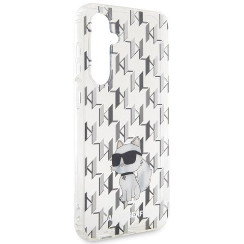 Etui Karl Lagerfeld KLHCS23FEHNCMKLT Samsung Galaxy S23 FE hardcase Monogram Choupette transparent