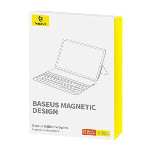 Etui magnetyczne z klawiaturą Baseus Brilliance Apple iPad mini (6. generacji) (czarne)