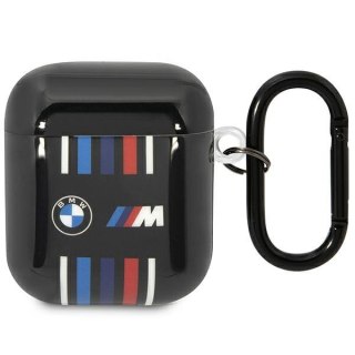 Etui BMW BMA222SWTK Apple AirPods 2/1 czarny/black Multiple Colored Lines