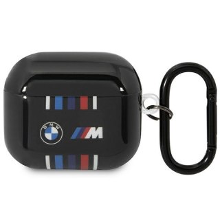 Etui BMW BMA322SWTK Apple AirPods 3 czarny/black Multiple Colored Lines