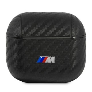 Etui BMW BMA3WMPUCA Apple AirPods 3 cover czarny/black PU Carbon M Collection