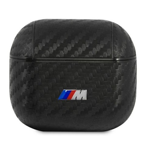 Etui Apple AirPods 3 BMW BMA3WMPUCA czarne PU Carbon M Collection