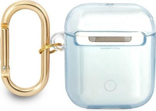 Etui Guess GUA2HHTSB Apple AirPods niebieski/blue Strap Collection