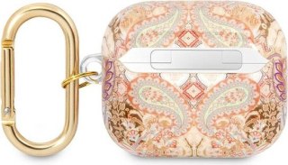 Etui Guess GUA3HHFLD Apple AirPods 3 złoty/gold Paisley Strap Collection