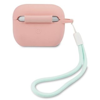 Etui Guess GUACAPLSVSPG Apple AirPods Pro cover różowo zielony/pink green Silicone Vintage