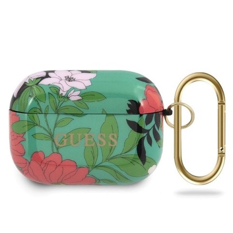 Etui Apple AirPods Pro Guess Flower Collection zielone N.1 2023