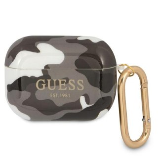 Etui Apple AirPods Pro Guess Camo Collection czarne - Ochrona i styl