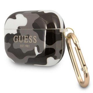 Etui Apple AirPods Pro Guess Camo Collection czarne - Ochrona i styl