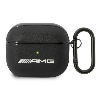 Etui Mercedes AMG AMA3SLWK Apple AirPods 3 cover czarny/black Leather