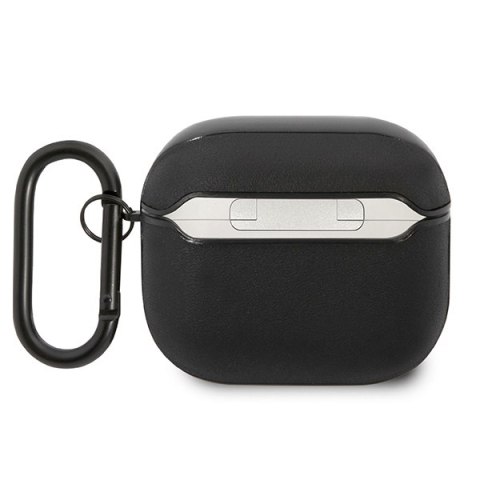 Etui Apple AirPods 3 Mercedes AMG czarne Leather - eleganckie etui