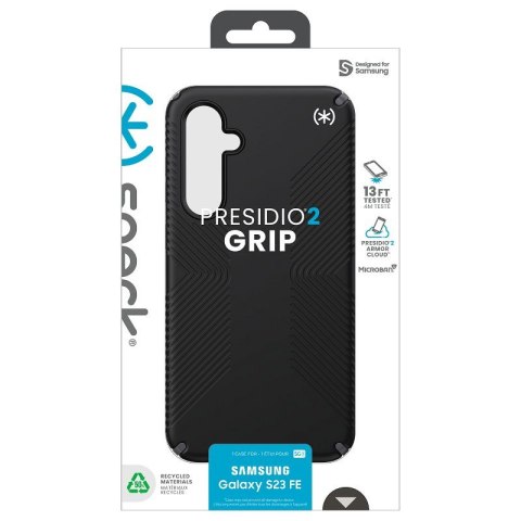 Etui Speck Presidio2 Grip Samsung Galaxy S23 FE (Black/Black/White)