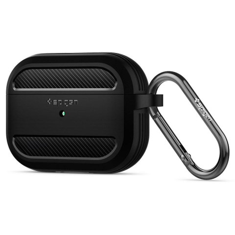 Etui Apple AirPods Pro Spigen Rugged Armor czarne - Ochrona i styl