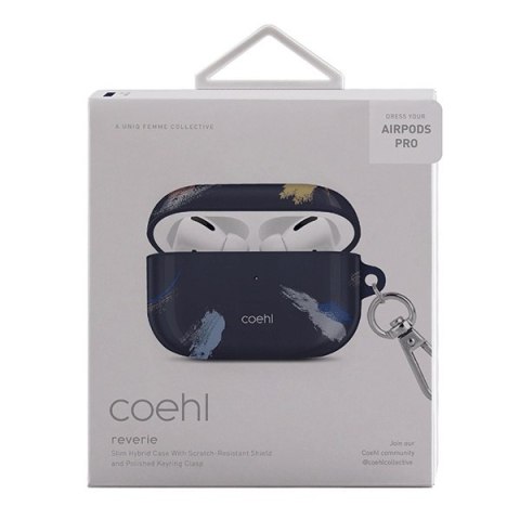 Etui UNIQ Coehl Reverie Apple AirPods Pro niebieski/prussian blue