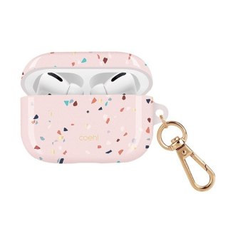 Etui UNIQ Coehl Terrazzo Apple AirPods Pro różowy/blush pink