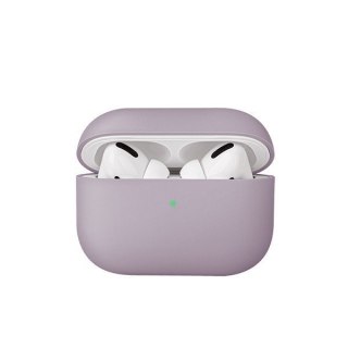 Etui Apple AirPods Pro UNIQ Lino Silicone lawendowe - Ochrona i Styl