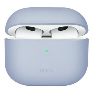 Etui UNIQ Lino Silicone Apple AirPods 3 błękitny/arctic blue