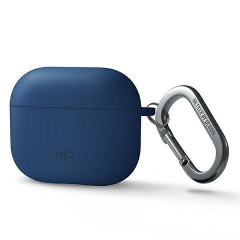 Etui UNIQ Nexo Apple AirPods 3 + Ear Hooks Silicone niebieski/blue