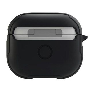 Etui UNIQ Valencia Antimicrobial Apple AirPods 3 czarny/midnight black