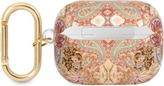 Etui na Apple AirPods Pro Guess złote Paisley Strap Collection