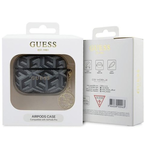 Etui Apple AirPods Pro Guess GUAPPGCE4CK czarne z GCube Charm