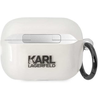 Etui Karl Lagerfeld KLAP2HNCHTCT Apple AirPods Pro 2 transparent Ikonik Choupette