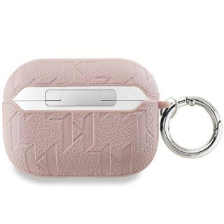 Etui Karl Lagerfeld KLAP2PGKCPP Apple AirPods Pro (2. generacji) cover Monogram Karl & Choupette Head różowy/pink