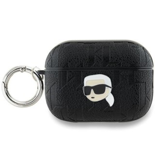 Etui Karl Lagerfeld KLAP2PGKIPK Apple AirPods Pro (2. generacji) cover Monogram Karl Head czarny/black