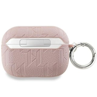 Etui Karl Lagerfeld KLAP2PGKIPP Apple AirPods Pro (2. generacji) cover Monogram Karl Head różowy/pink