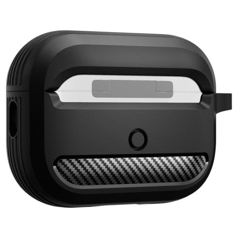 Etui na AirPods Pro 2/1 Spigen Rugged Armor Matte Black - Ochrona i Styl