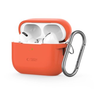 Etui Apple AirPods Pro 1/2 Tech-Protect Silicone Hook Neon Orange