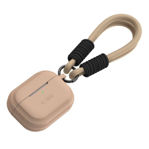 Etui Apple AirPods Pro 1/2 Silicone Rope Caffe Latte - Ochrona i Styl