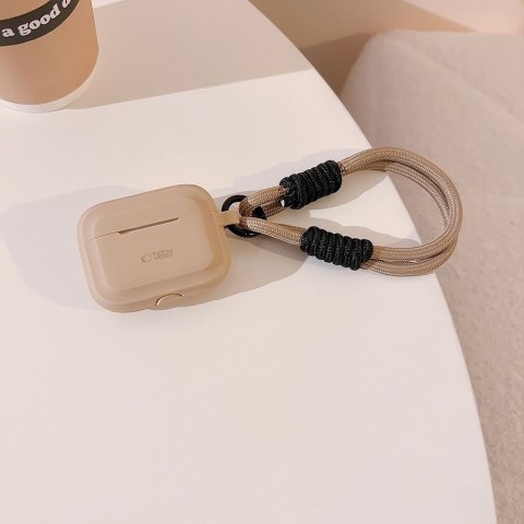 Etui Apple AirPods Pro 1/2 Silicone Rope Caffe Latte - Ochrona i Styl