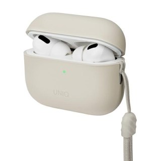 Etui UNIQ Lino Apple AirPods Pro 2 Silicone beżowy/beige ivory