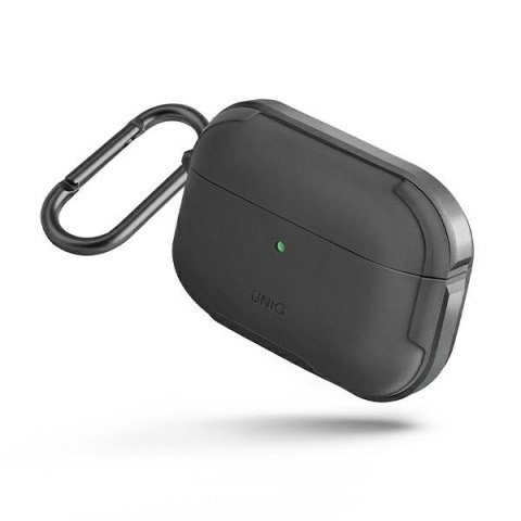 Etui Apple AirPods Pro UNIQ Valencia Antimicrobial szare - ochrona i styl