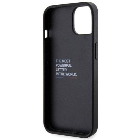 Etui BMW BMHCP15S22GSLK Apple iPhone 15 hardcase Grip Hot Stamp czarny/black