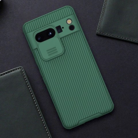 Etui Nillkin CamShield Pro Google Pixel 8 Pro niebieski