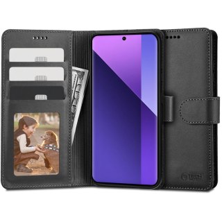 Etui Tech-Protect Wallet Xiaomi Redmi Note 13 Pro+ Plus 5G Black