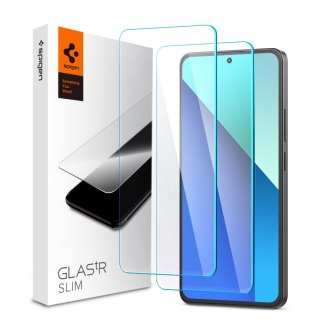 Szkło hartowane Spigen GLAS.tR Slim Xiaomi Redmi Note 13 4G / LTE Clear [2 PACK]