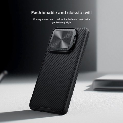 Etui na telefon Xiaomi 14 Nillkin CamShield Prop Magnetic czarne